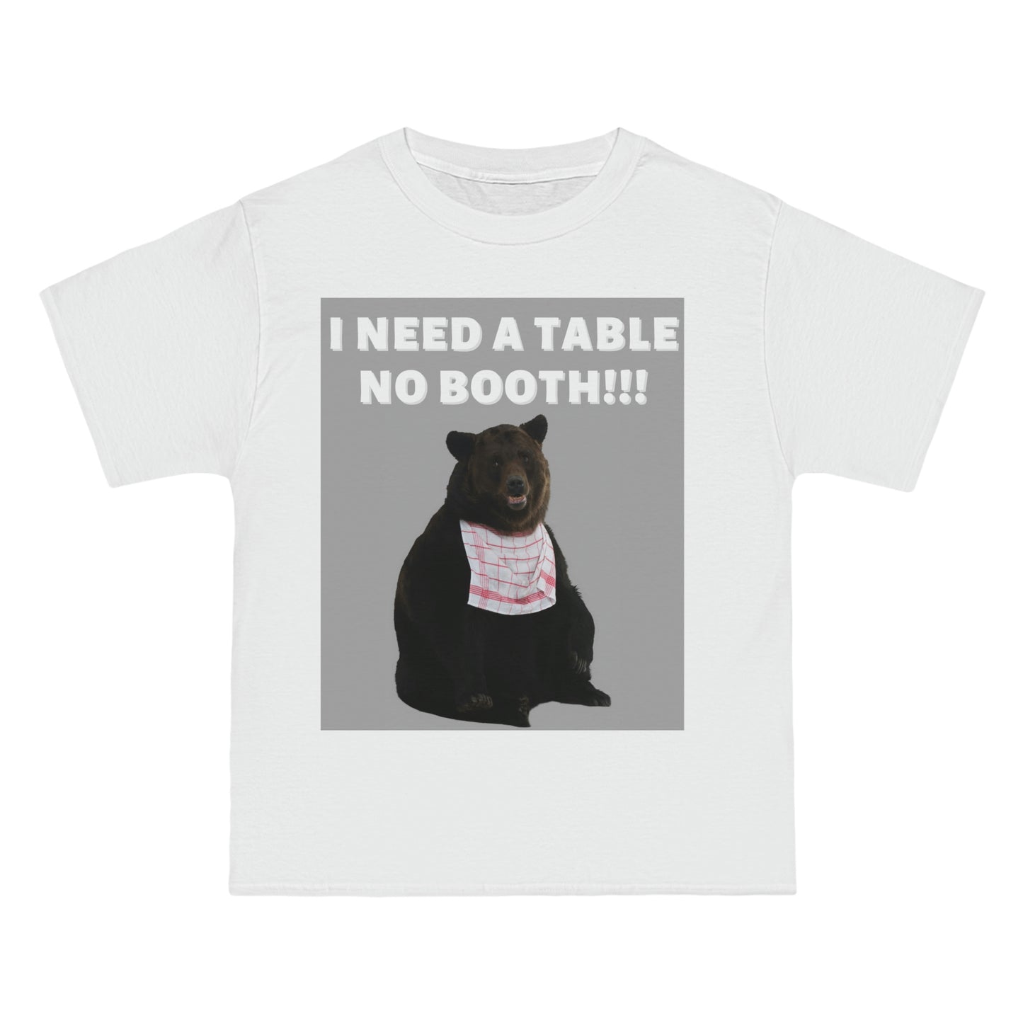 "NO BOOTH" Beefy-T® Short-Sleeve T-Shirt