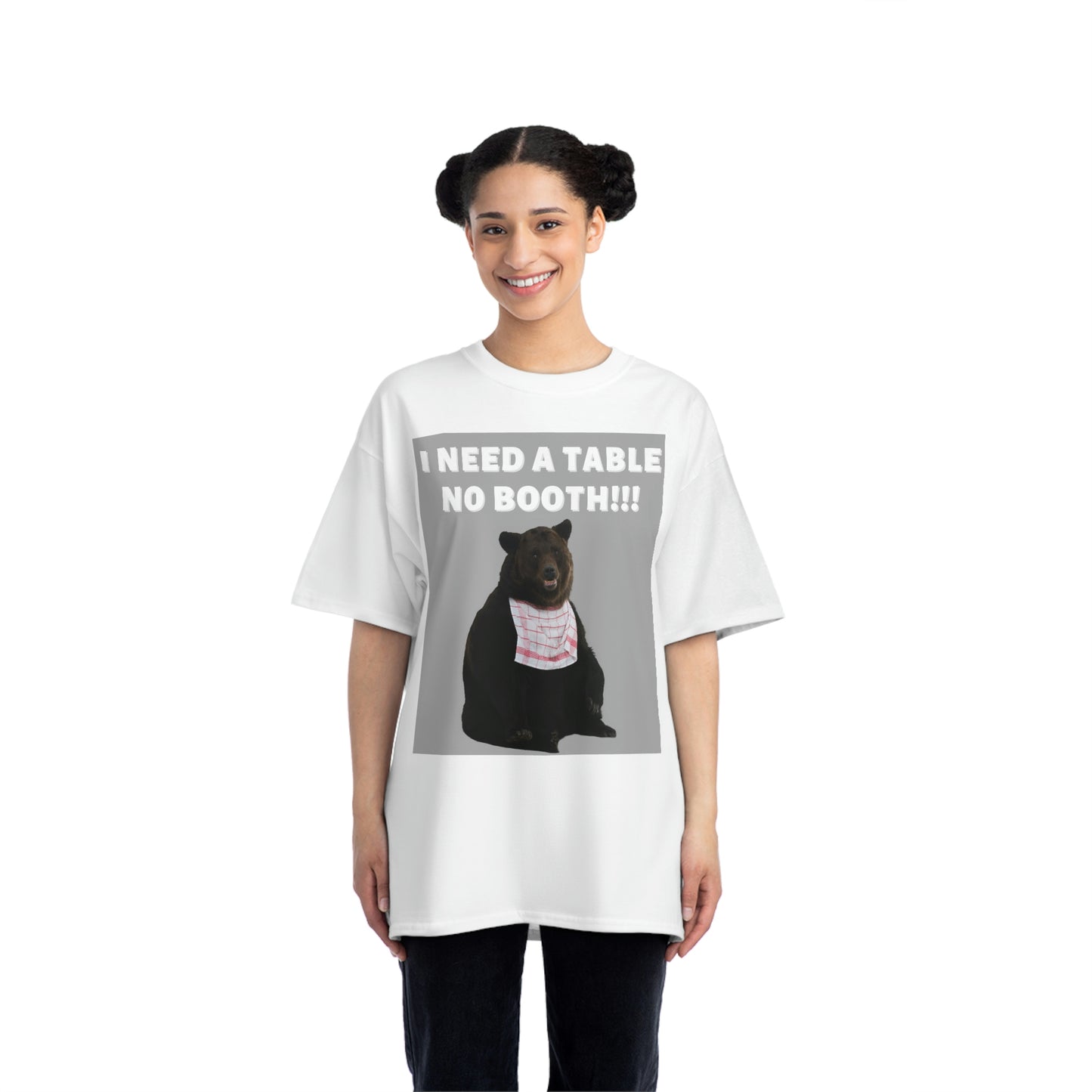 "NO BOOTH" Beefy-T® Short-Sleeve T-Shirt