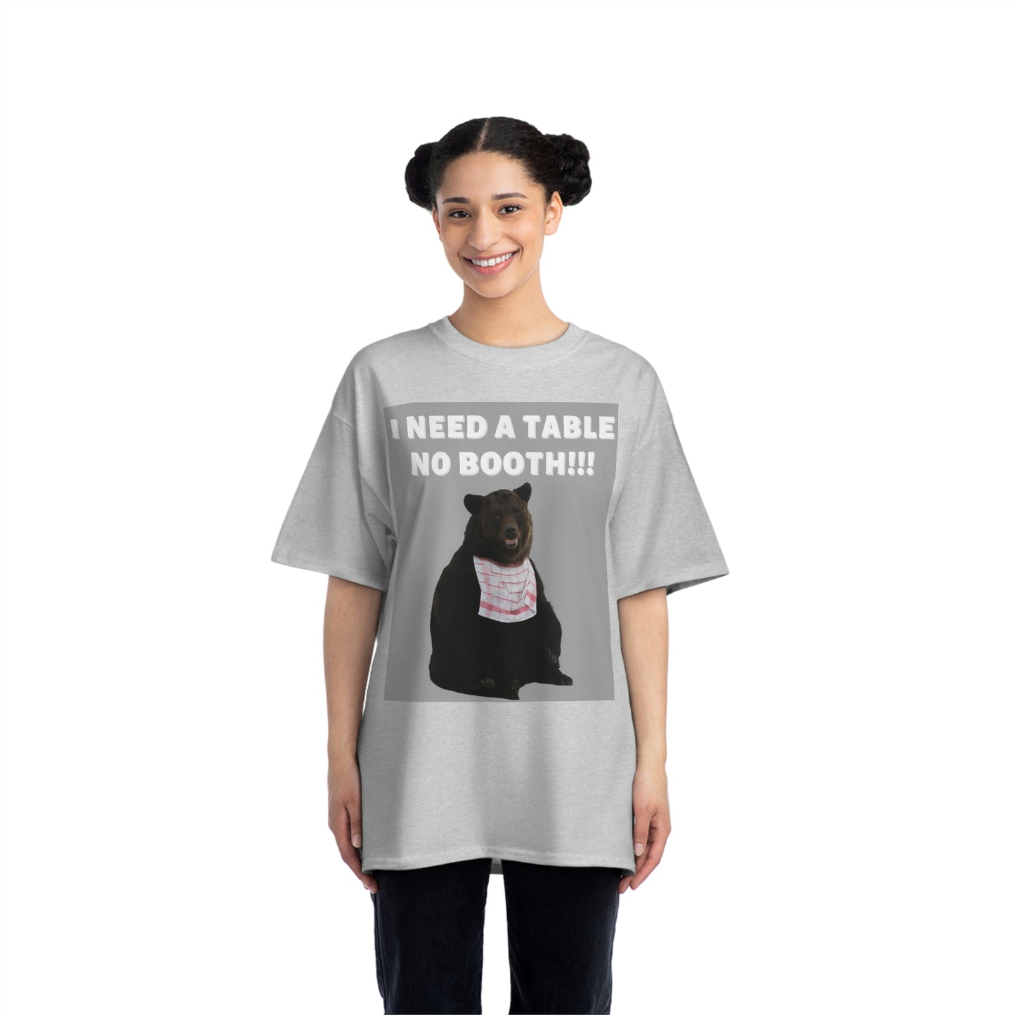 "NO BOOTH" Beefy-T® Short-Sleeve T-Shirt