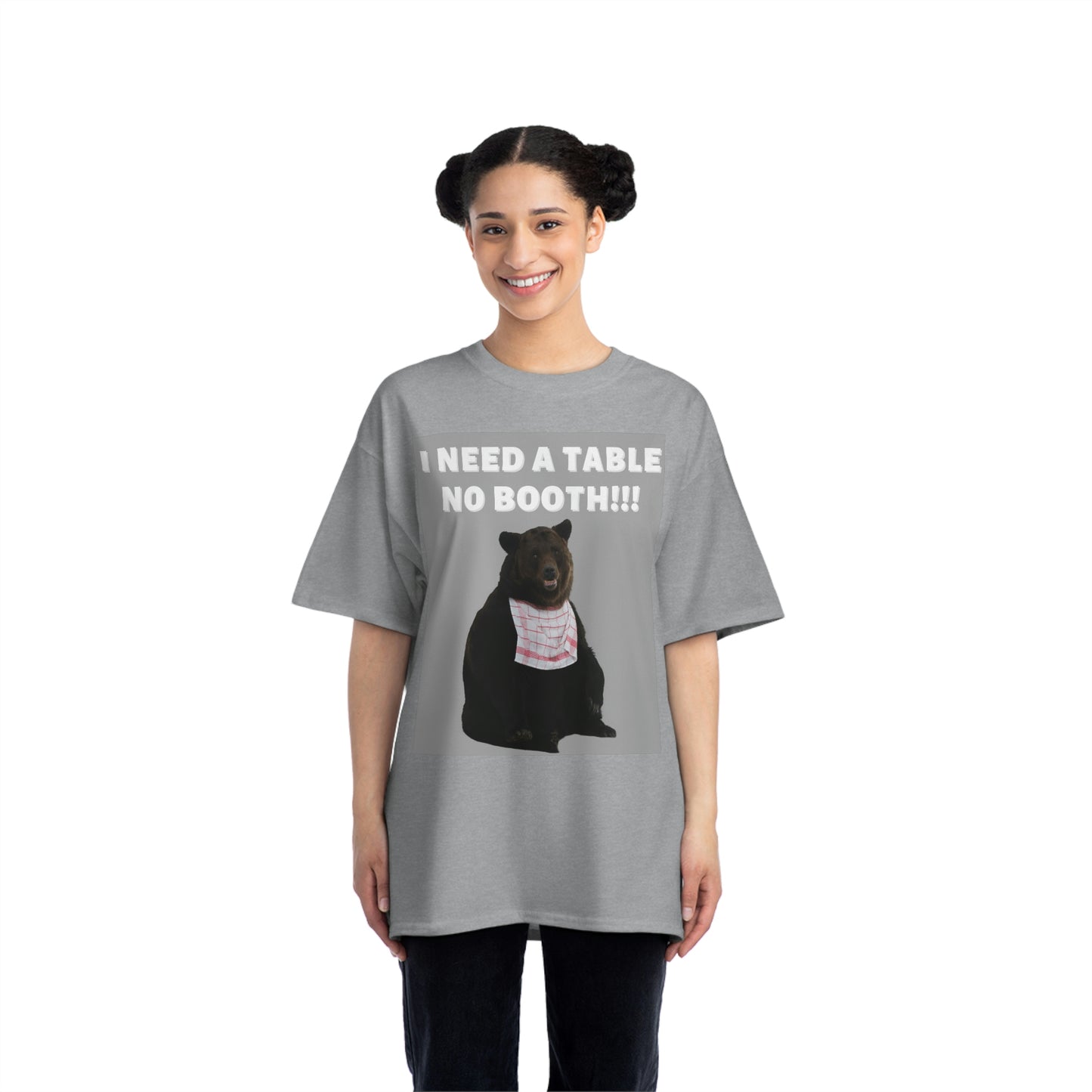 "NO BOOTH" Beefy-T® Short-Sleeve T-Shirt