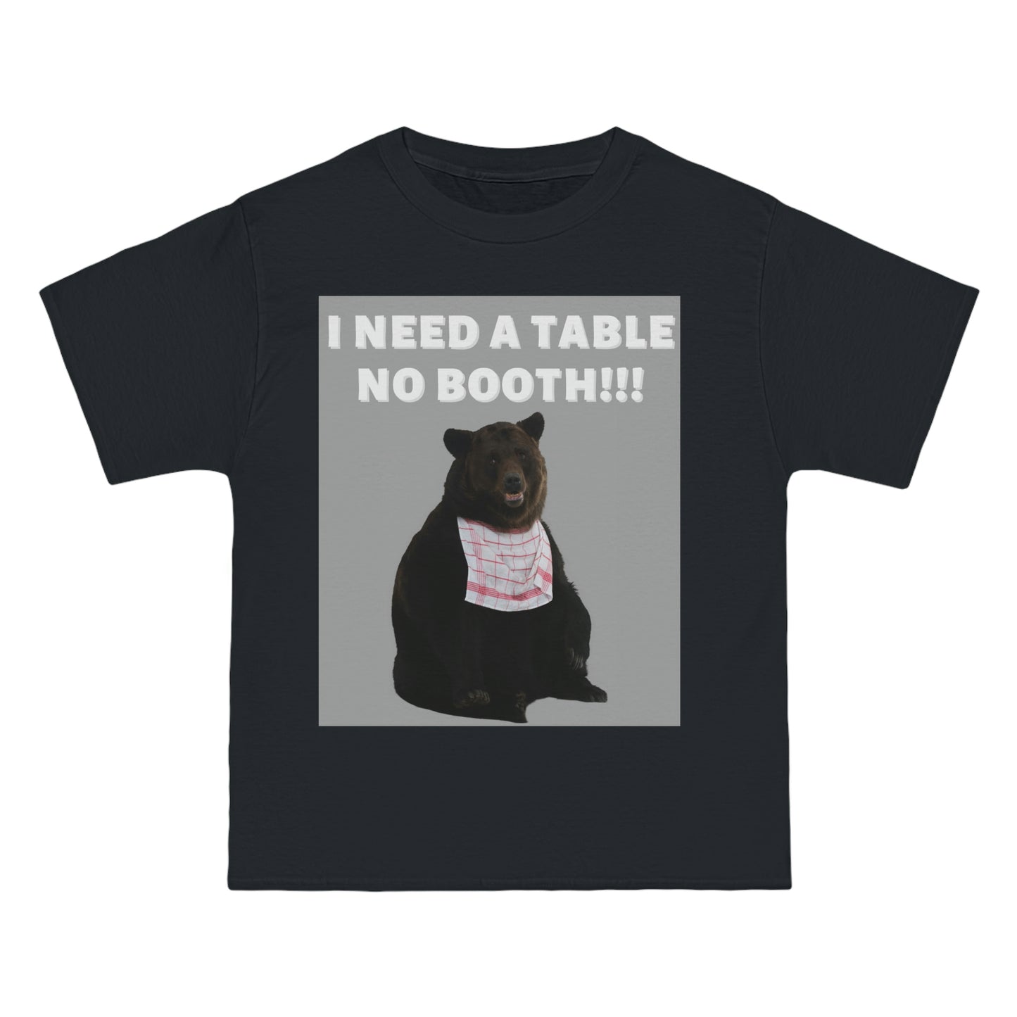 "NO BOOTH" Beefy-T® Short-Sleeve T-Shirt