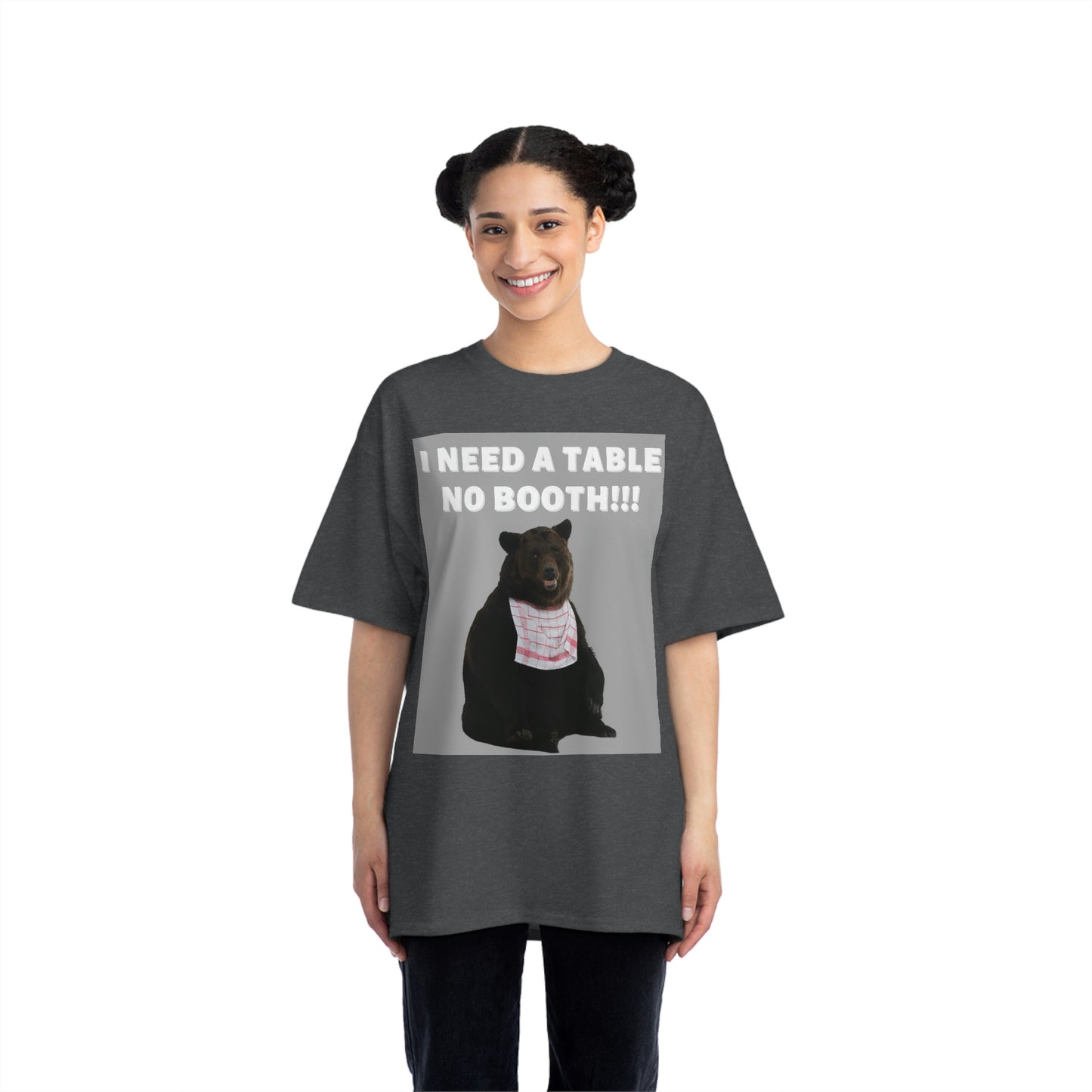 "NO BOOTH" Beefy-T®  Short-Sleeve T-Shirt