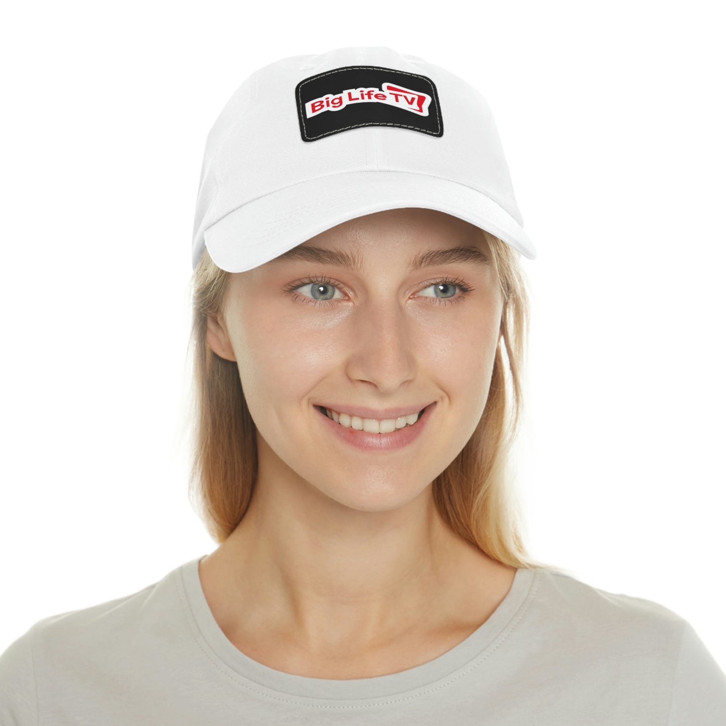 Big Life TV's Dad Hat with Leather Patch