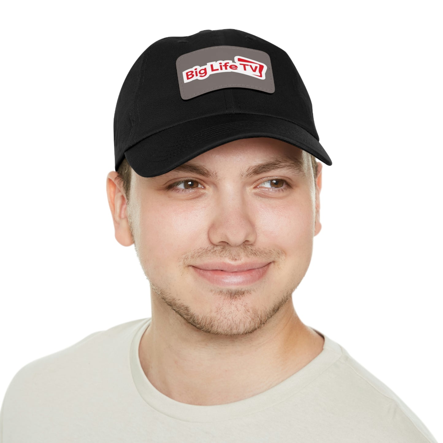 Big Life TV's Dad Hat with Leather Patch