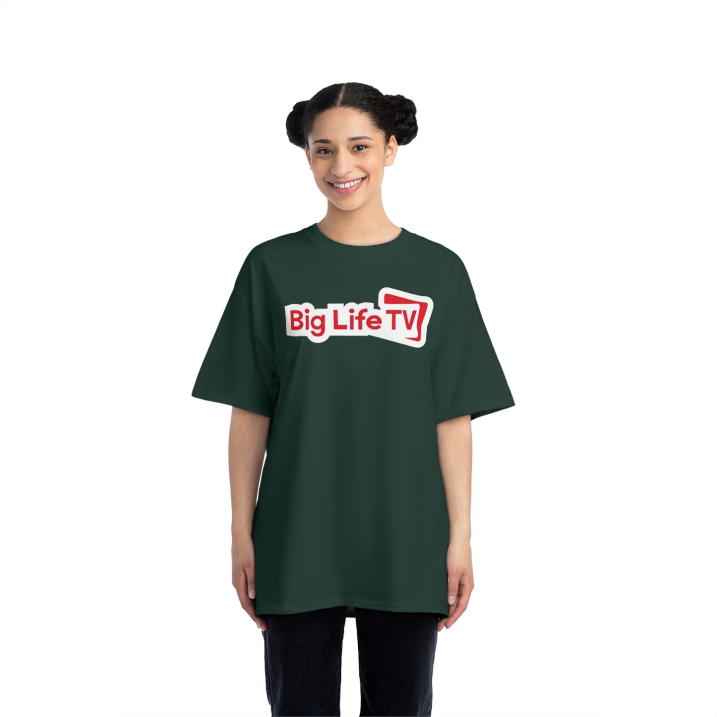 "BIG LIFE TV" PROMO Beefy-T®  Short-Sleeve T-Shirt