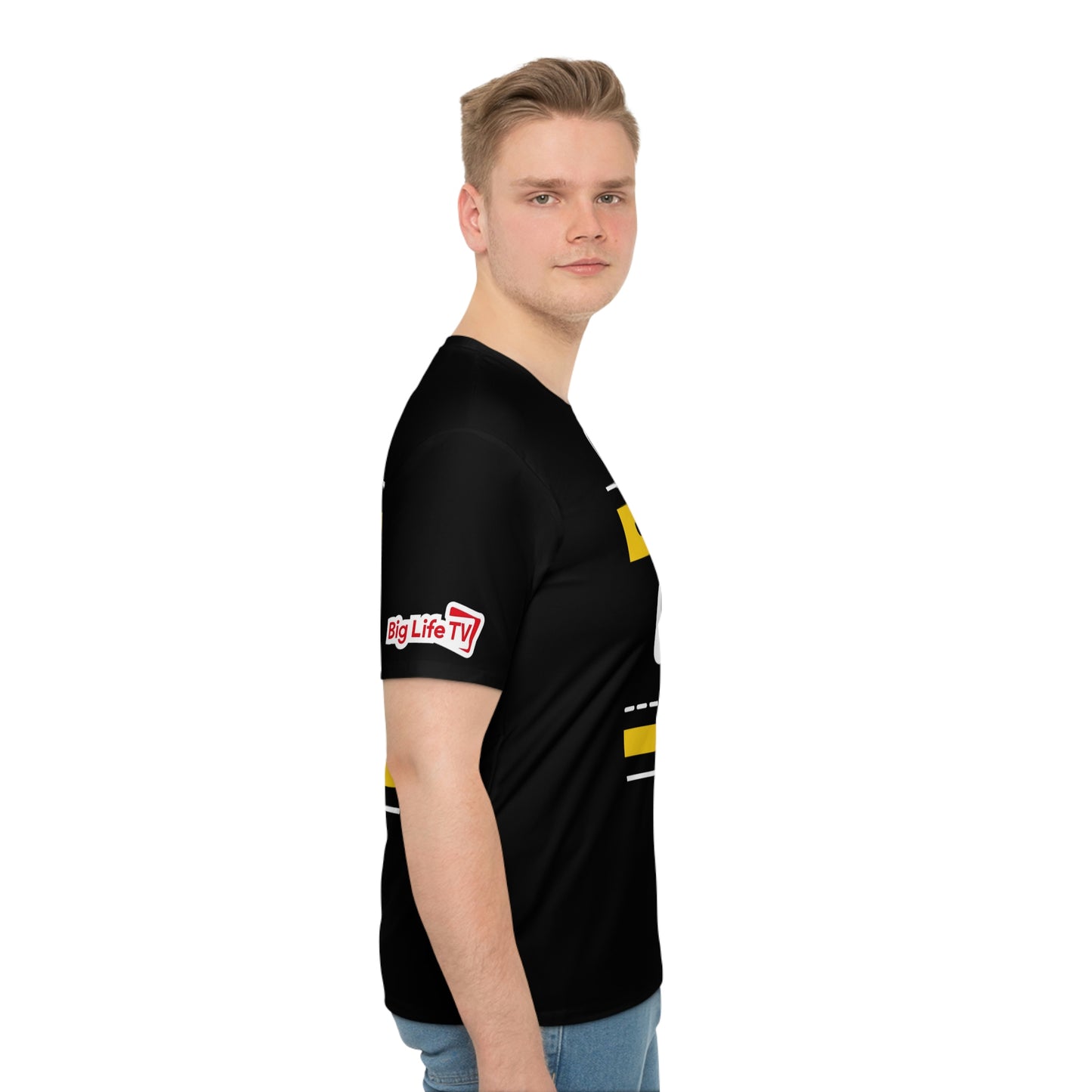 "I'M COACHING" Men's Loose T-shirt (AOP)