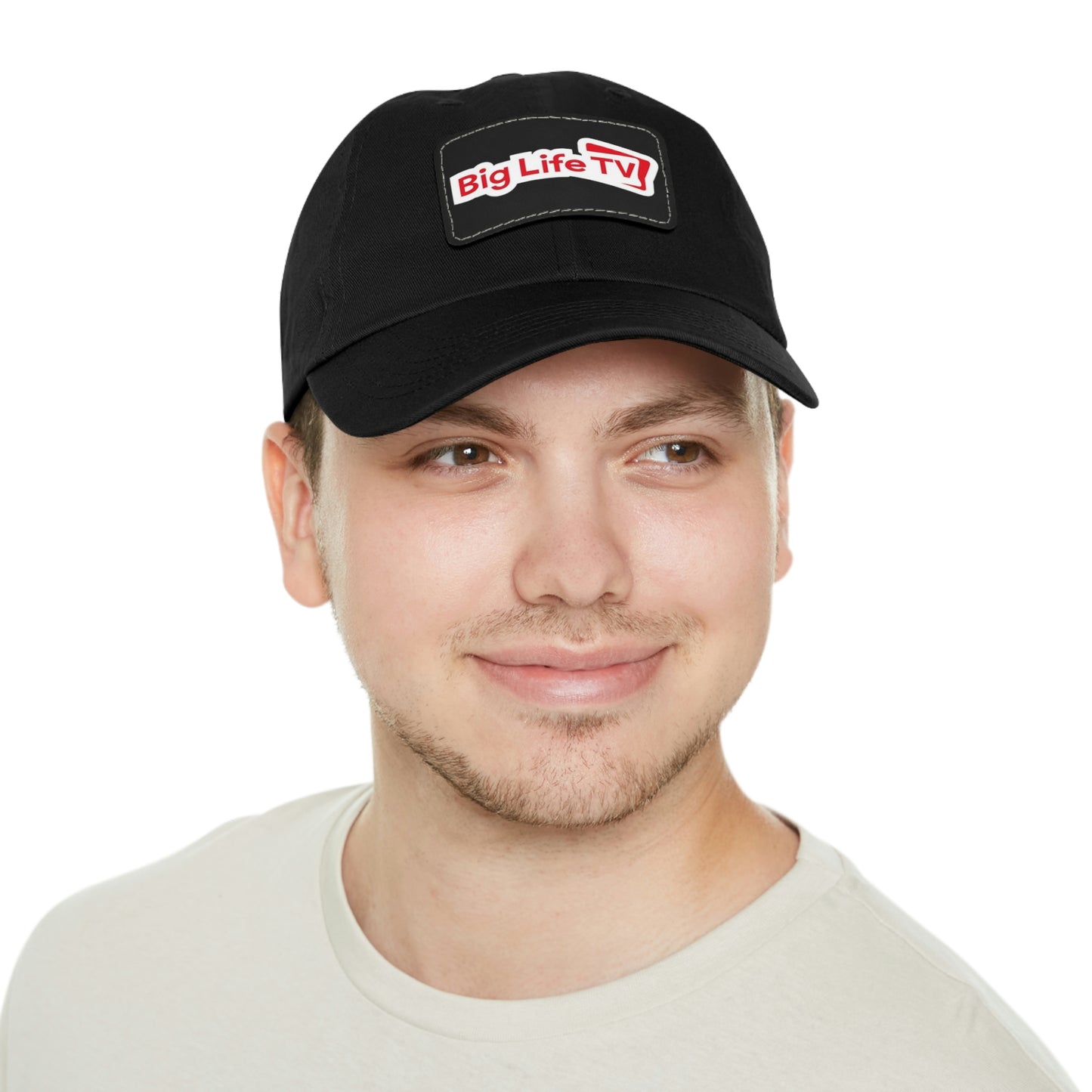 Big Life TV's Dad Hat with Leather Patch