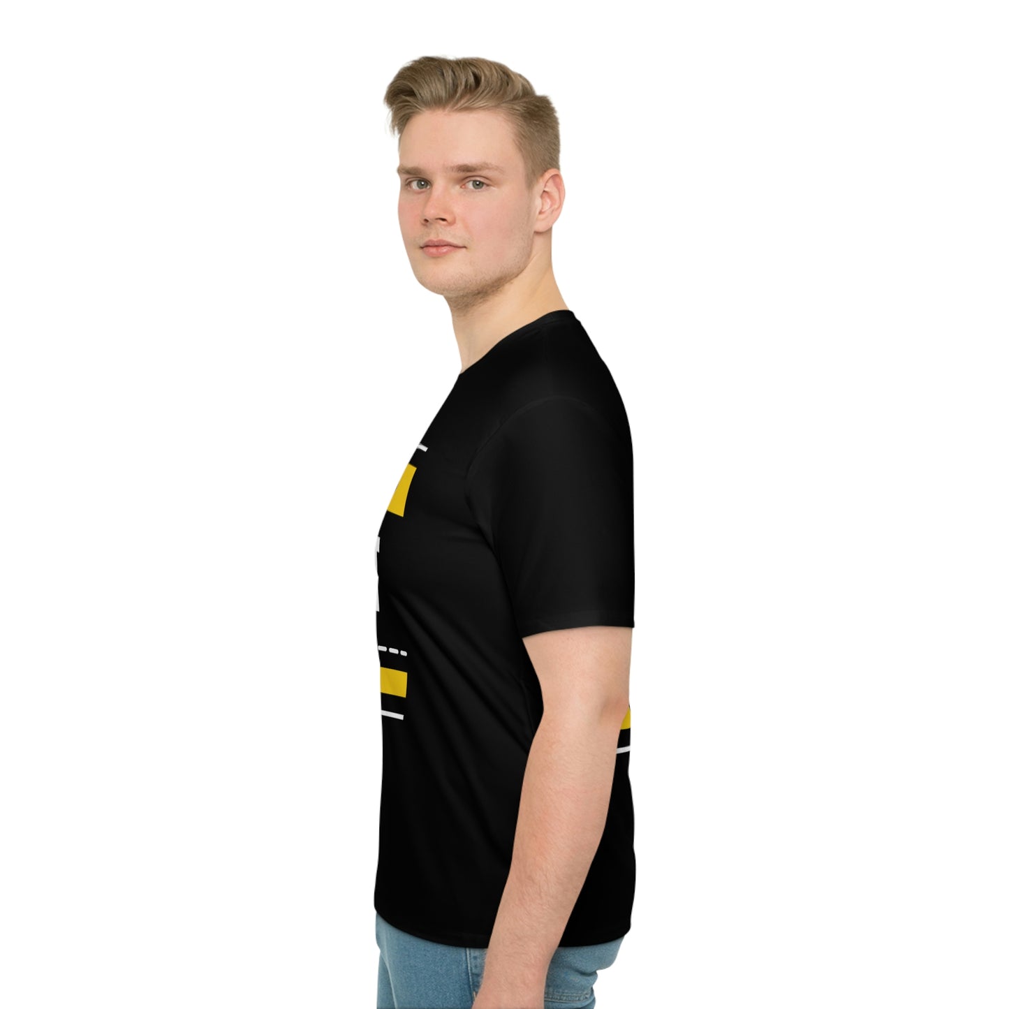 "I'M COACHING" Men's Loose T-shirt (AOP)