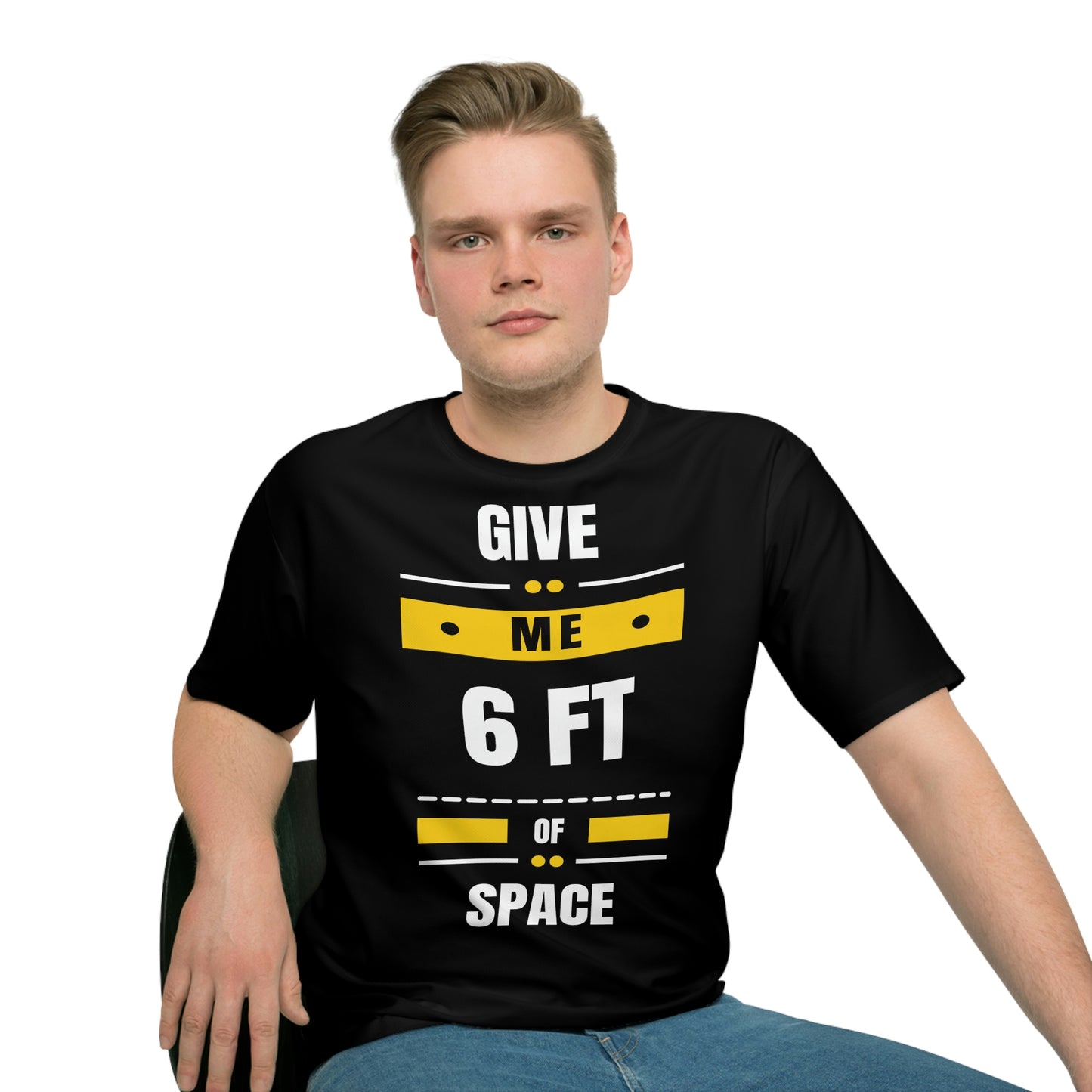 "I'M COACHING" Men's Loose T-shirt (AOP)