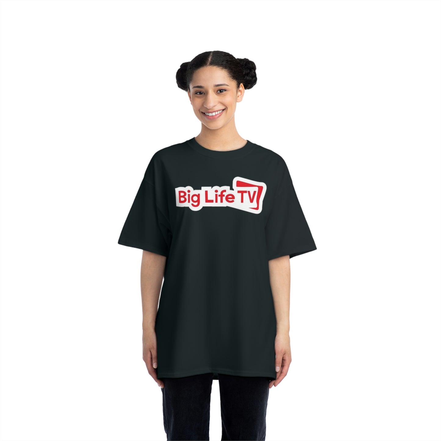 "BIG LIFE TV" PROMO Beefy-T®  Short-Sleeve T-Shirt
