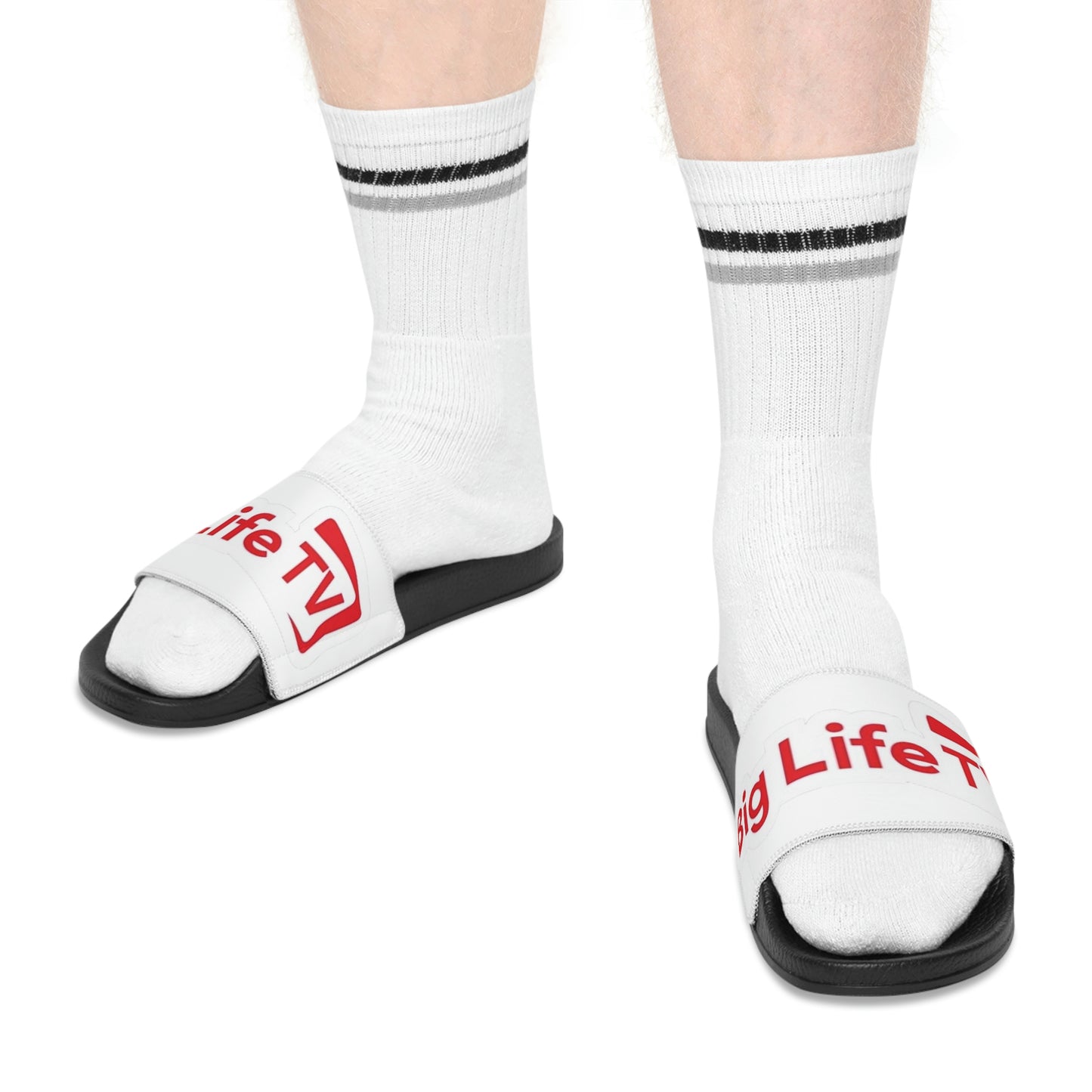 Big Life TV's Men's Slide Sandals
