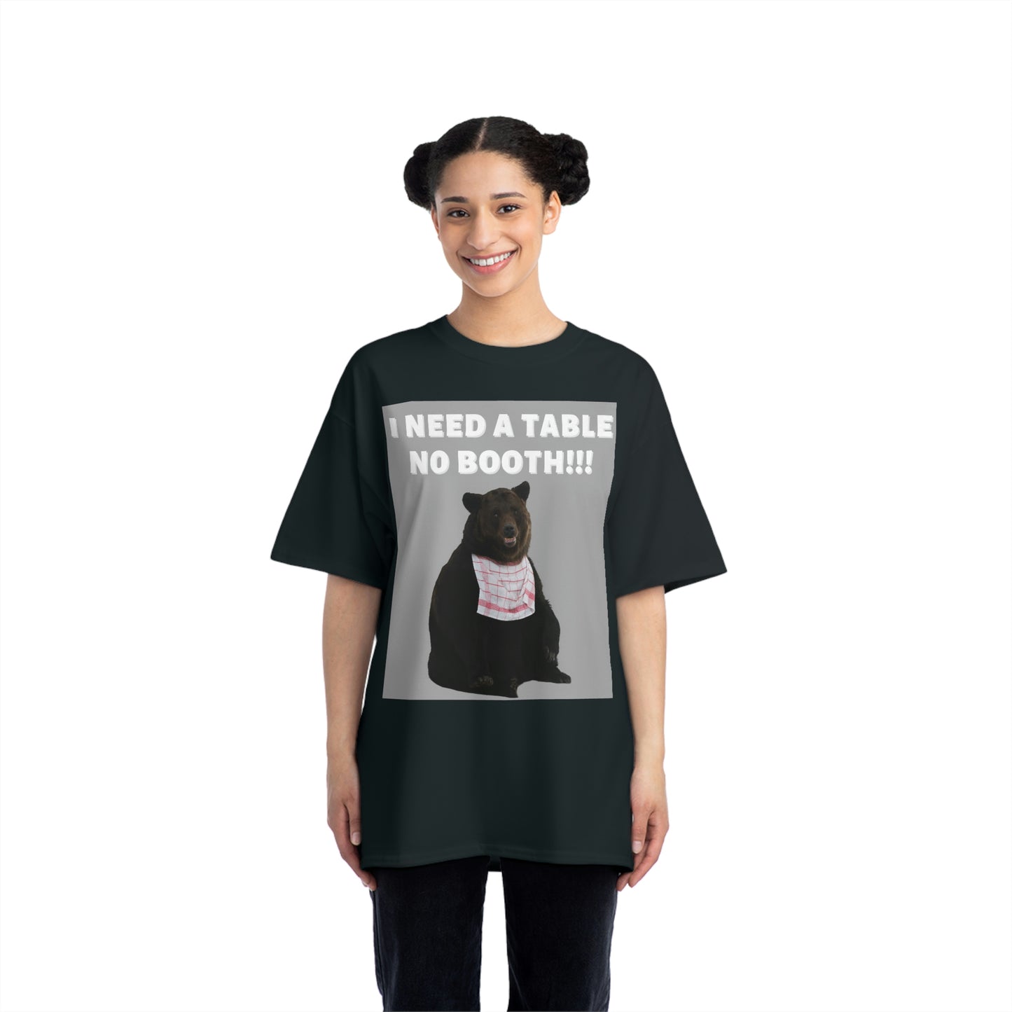 "NO BOOTH" Beefy-T®  Short-Sleeve T-Shirt