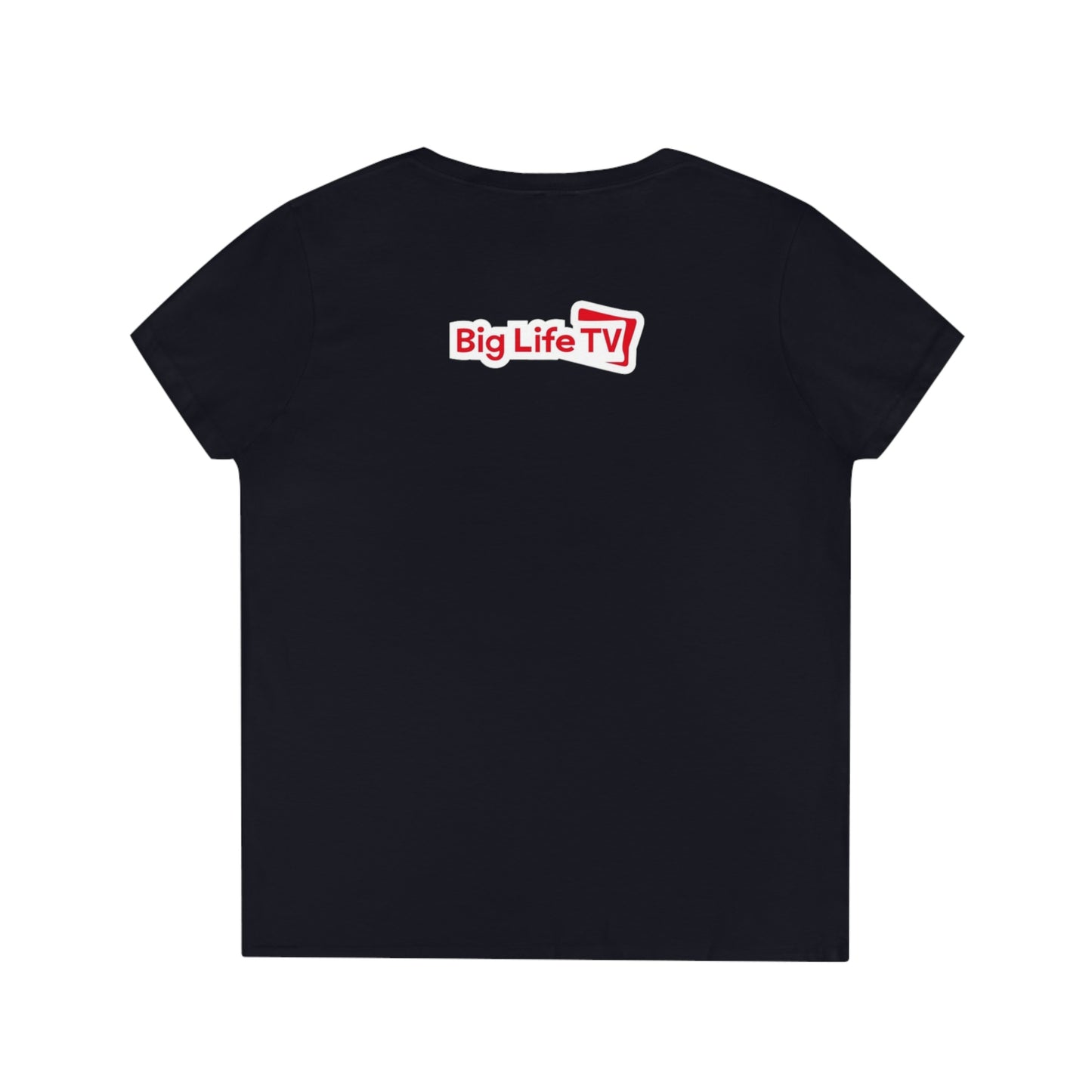 "100% Pure Woman" Ladies' V-Neck T-Shirt