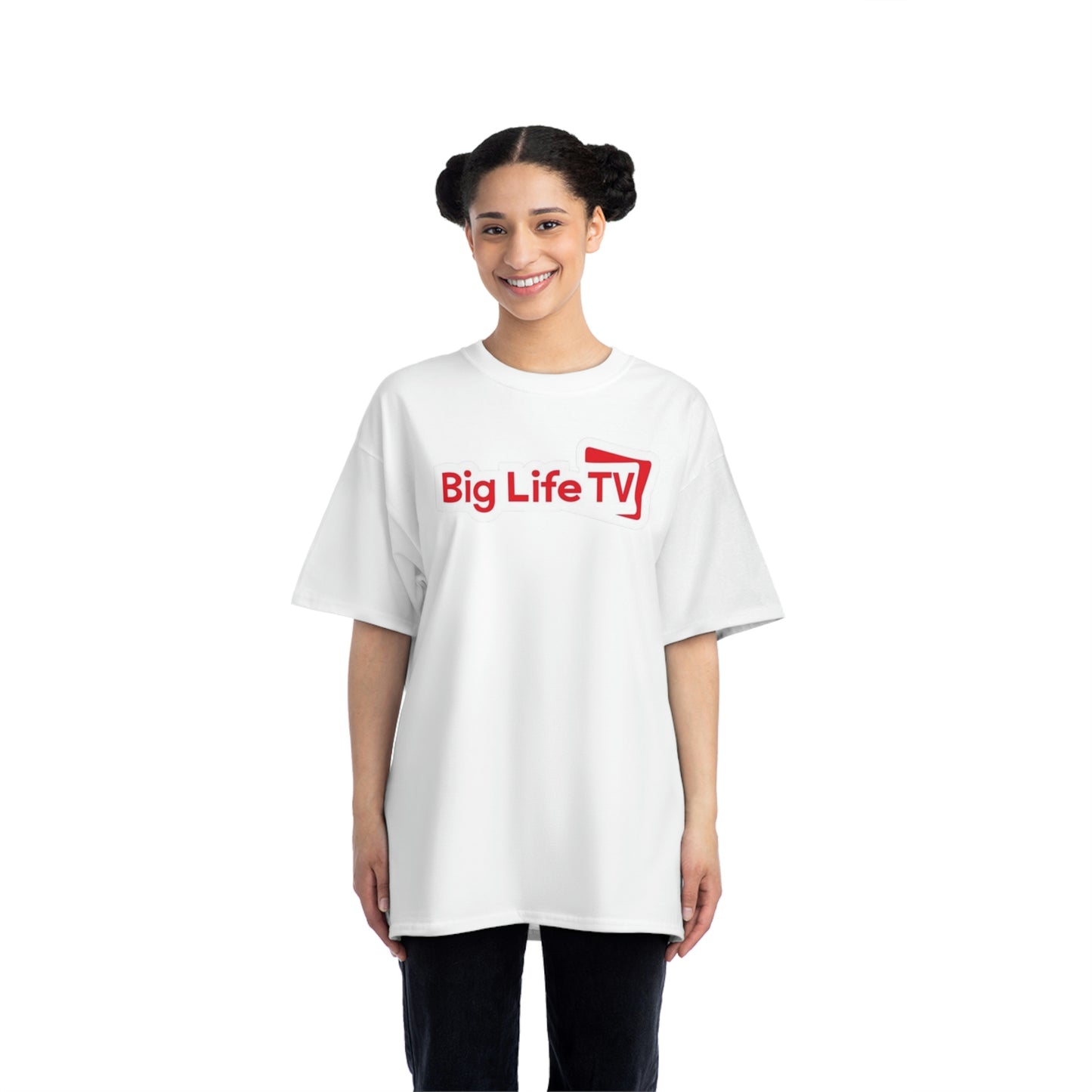 "BIG LIFE TV" PROMO Beefy-T®  Short-Sleeve T-Shirt
