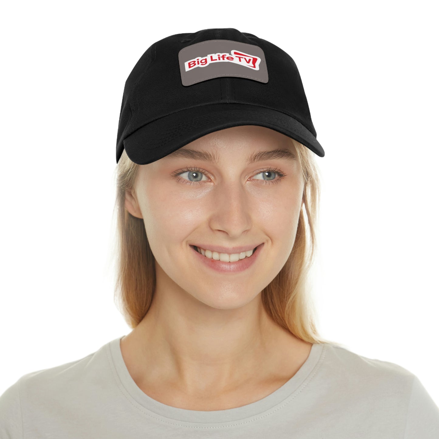 Big Life TV's Dad Hat with Leather Patch