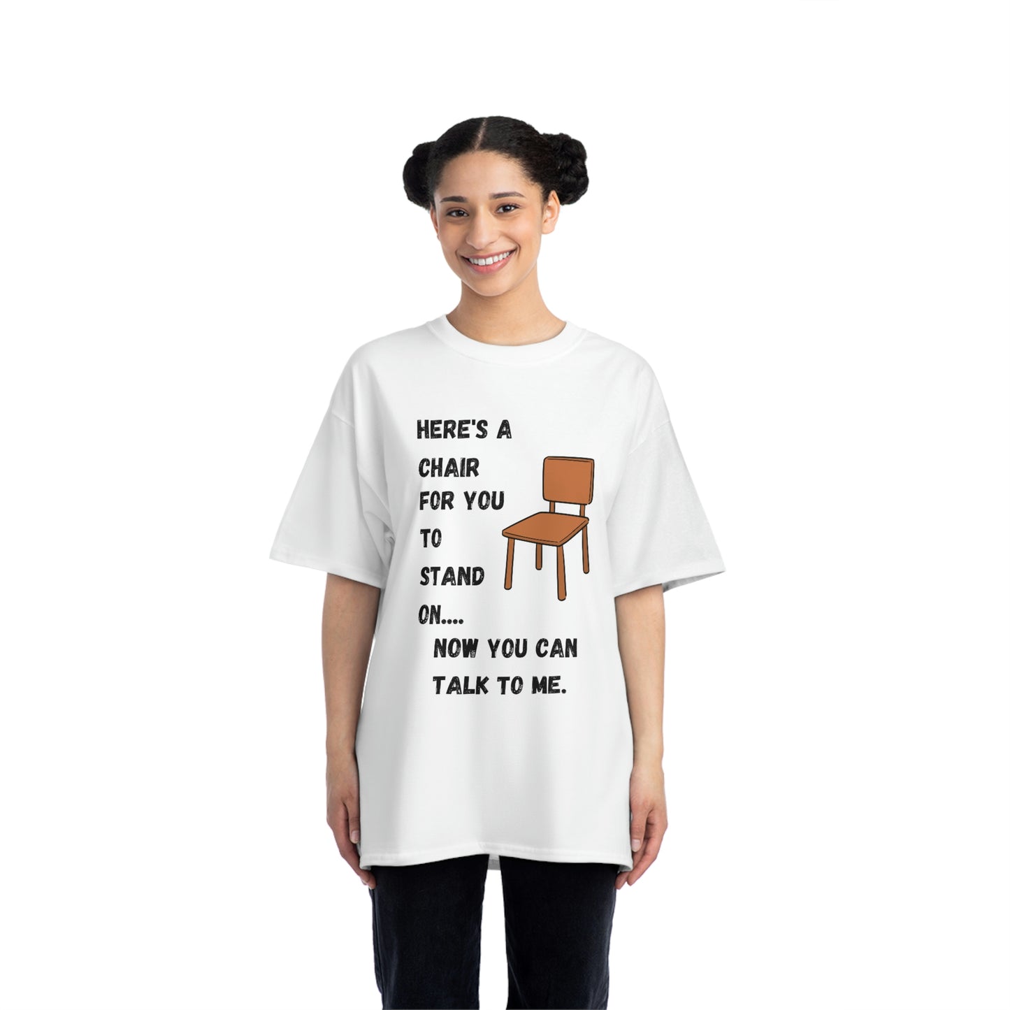 "HERE’S A CHAIR" Beefy-T®  Short-Sleeve T-Shirt