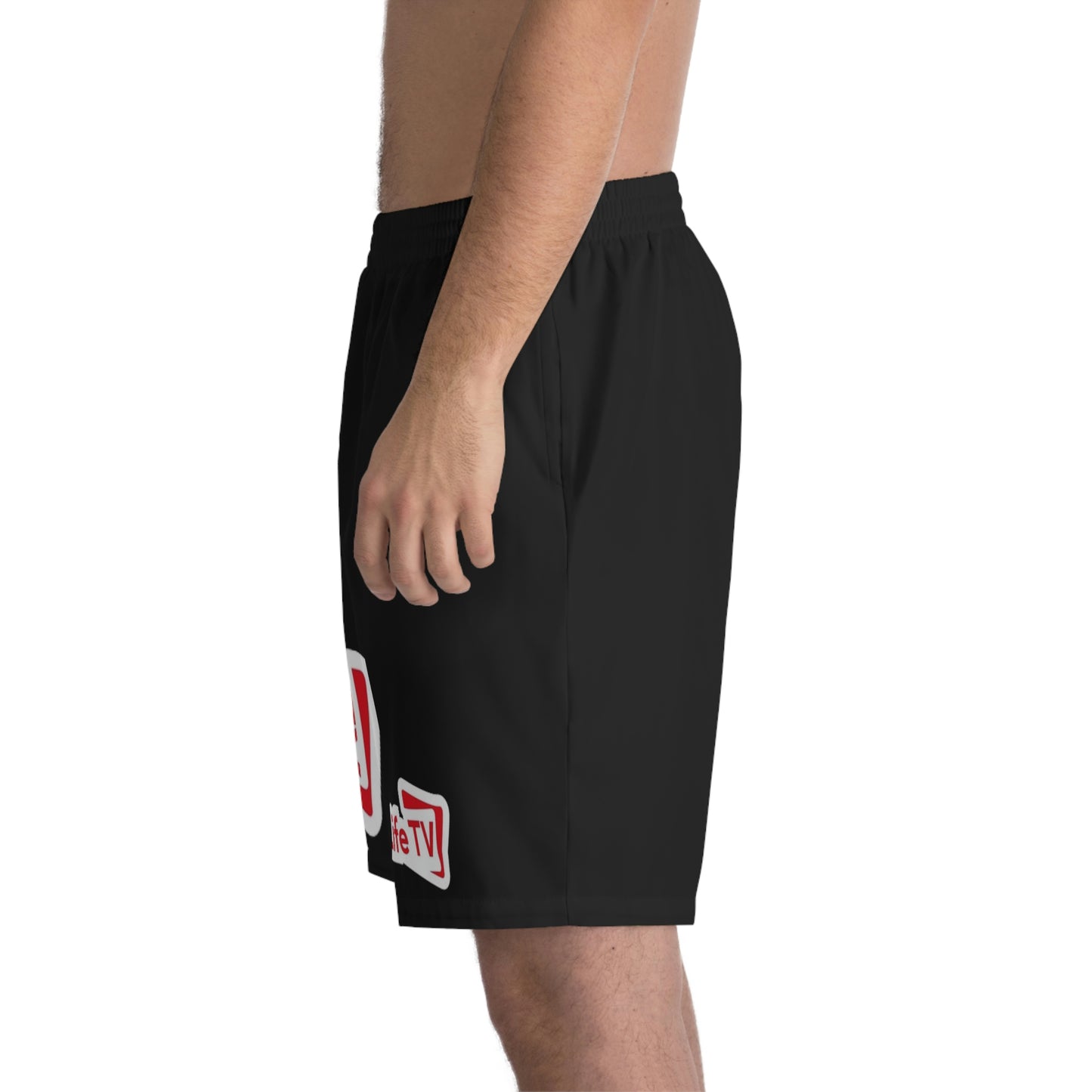 Big Life TV's Men's Elastic Beach Shorts