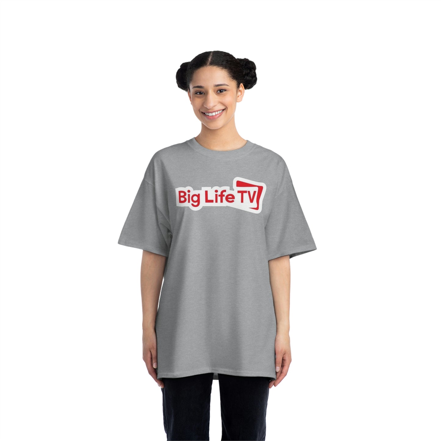 "BIG LIFE TV" PROMO Beefy-T®  Short-Sleeve T-Shirt