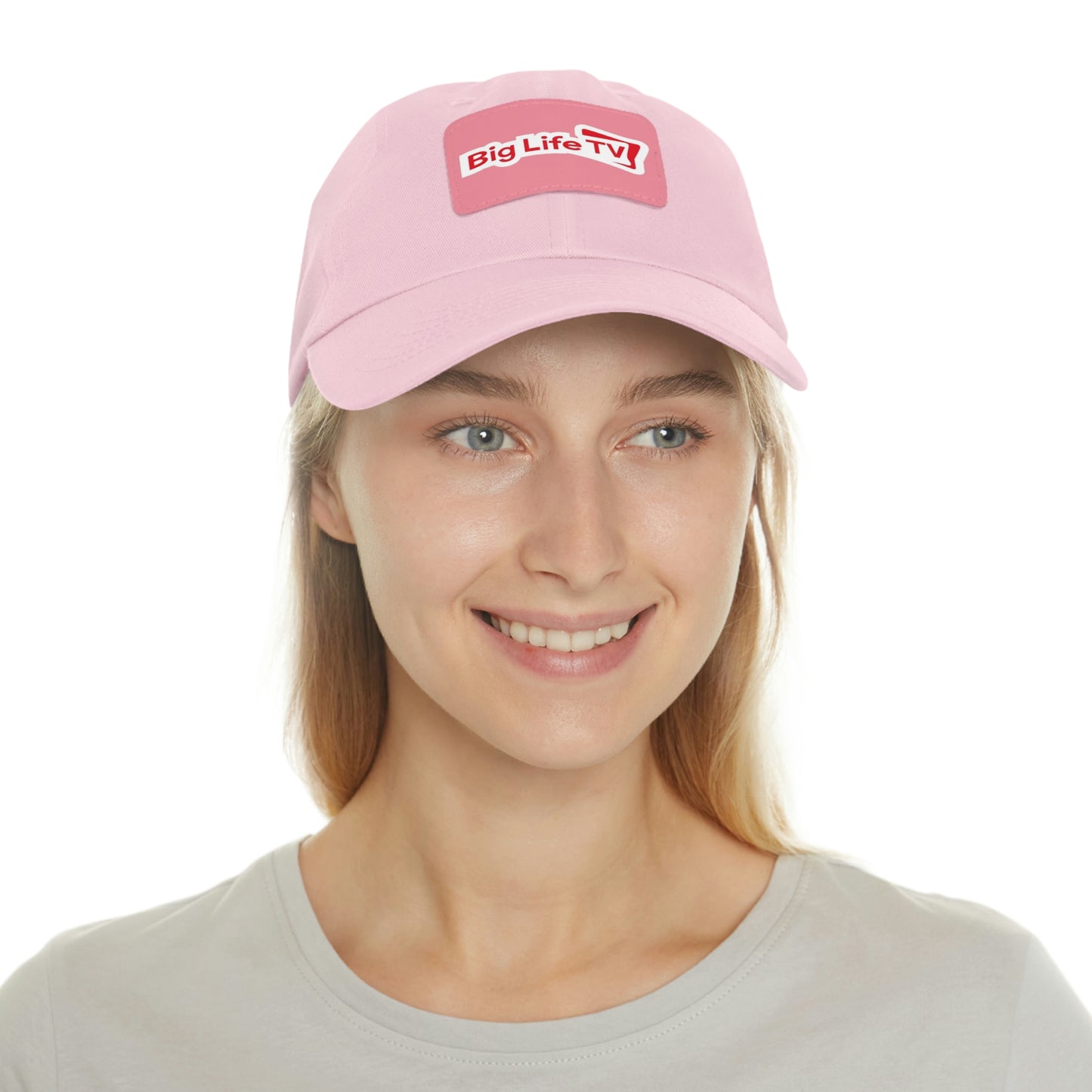 Big Life TV's Dad Hat with Leather Patch