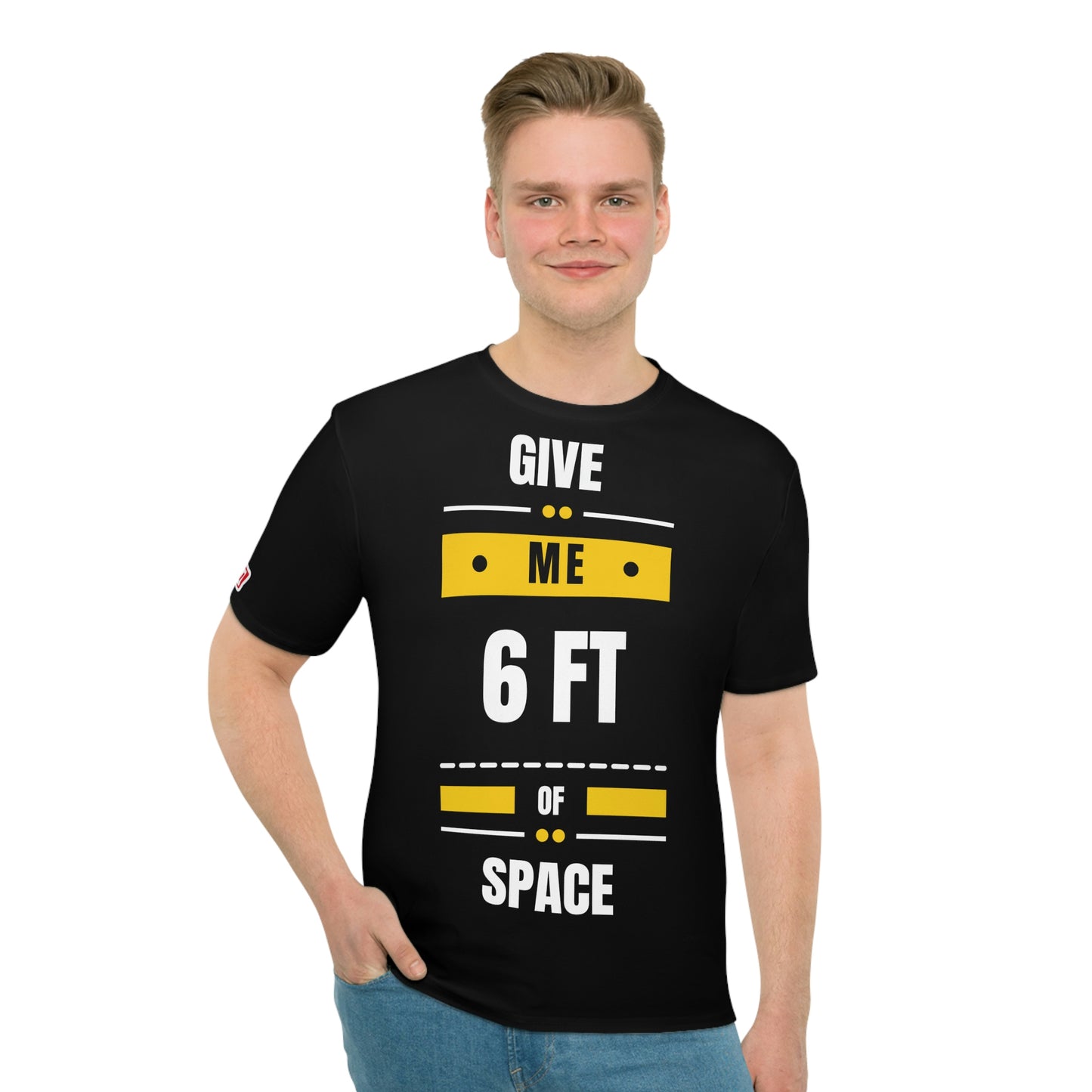 "I'M COACHING" Men's Loose T-shirt (AOP)