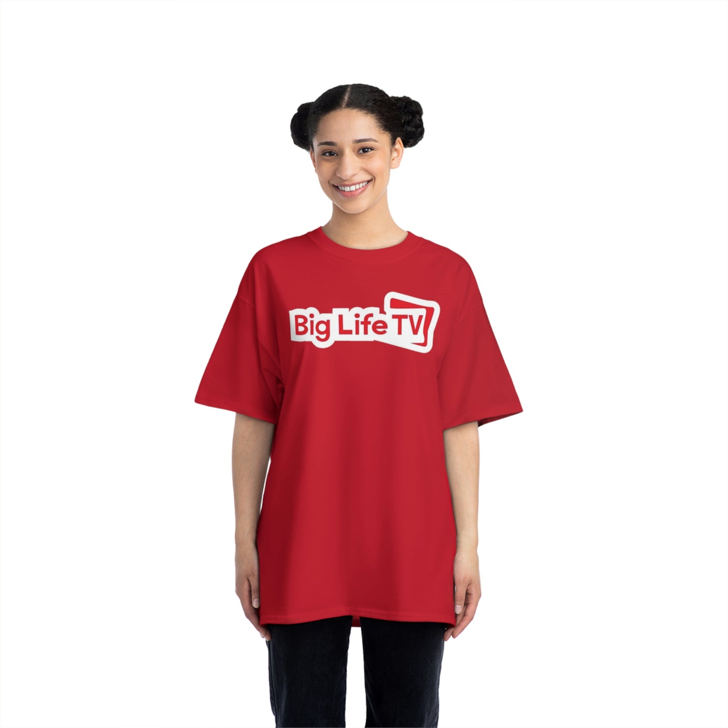 "BIG LIFE TV" PROMO Beefy-T®  Short-Sleeve T-Shirt