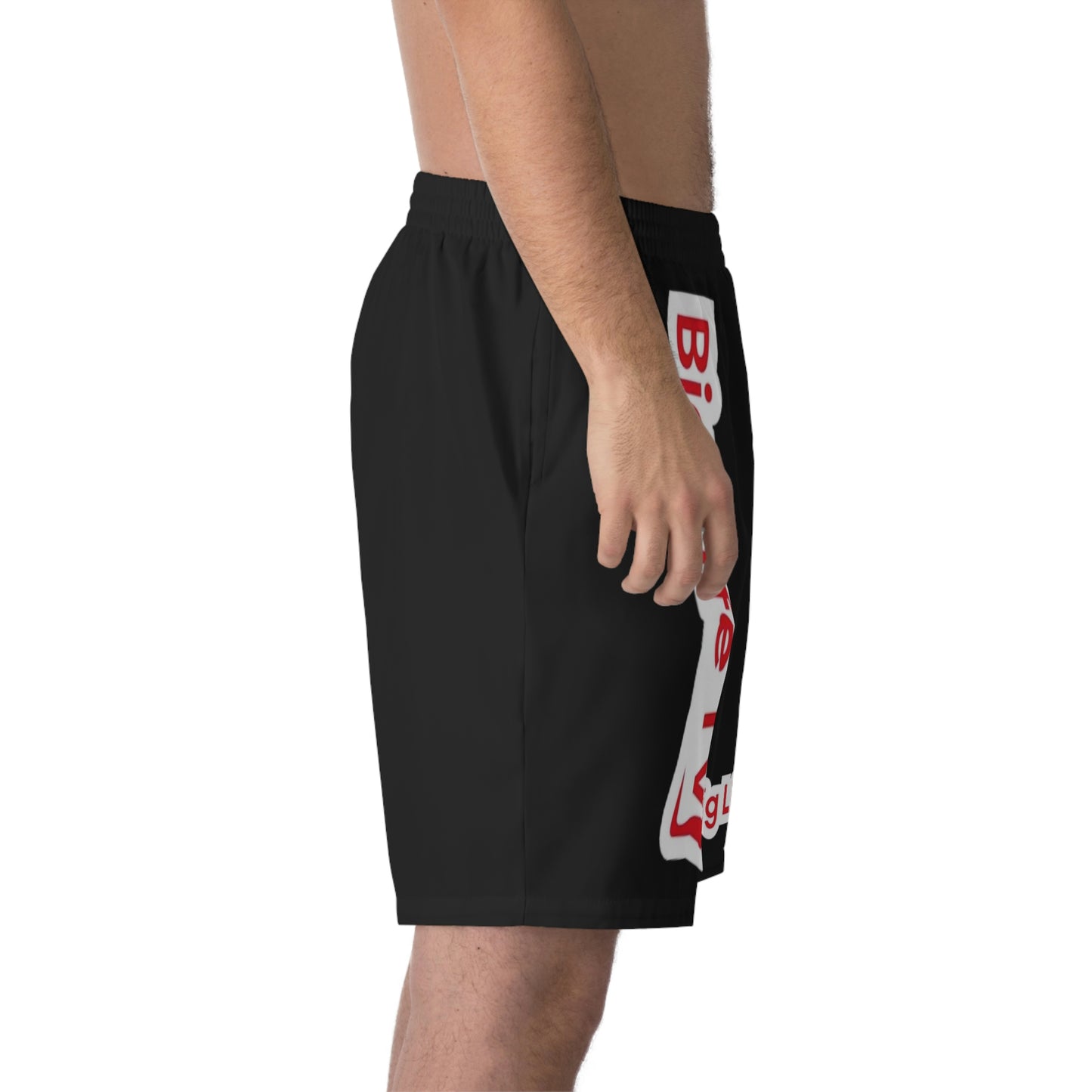 Big Life TV's Men's Elastic Beach Shorts