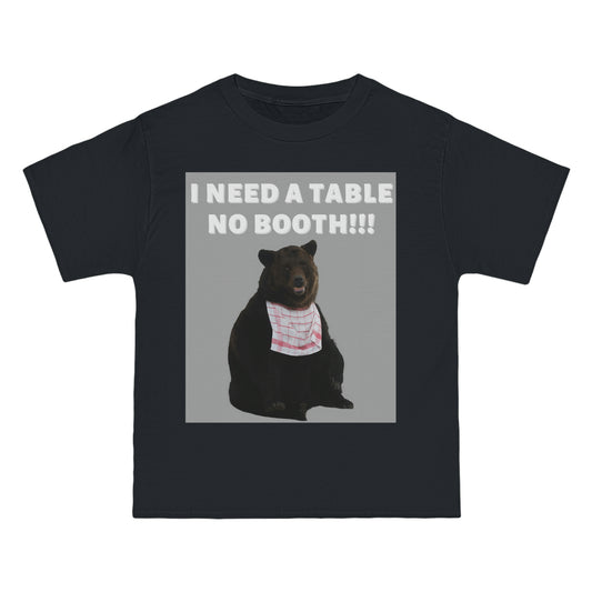 "NO BOOTH" Beefy-T®  Short-Sleeve T-Shirt